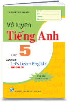 Vở luyện Anh 5 – book 3