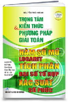 TRỌNG TÂM KIẾN THỨC PHƯƠNG PHÁP GIẢI TOÁN HÀM SỐ MŨ, LOGARIT, TÍNH PHÂN, ĐẠI SỐ TỔ HỢP, XÁC XUẤT, SỐ PHỨC