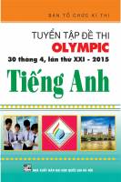 Tuyển tập đề thi Olympic 30-4 môn Tiếng Anh năm 2016