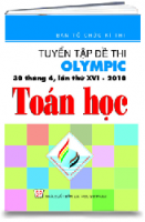 TUYỂN TẬP ĐỀ THI OLYMPIC 30 THÁNG 4, LẦN THỨ XVI - 2010, TOÁN HỌC