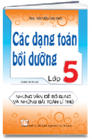 Các dạng Toán bồi dưỡng lớp 5