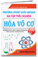 Phương pháp giải nhanh BTTN Hóa Vô Cơ