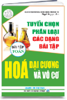 Tuyển chọn, phân loại các dạng bài tập đề thi TSĐH Hóa đại cương và vô cơ: Phân bài tập toán