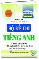 BỘ ĐỀ THI TIẾNG ANH - PP TRẮC NGHIỆM